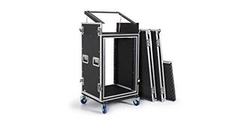 Armário Rack FONESTAR FRM-170 (16U - Preto) FONESTAR - Gabinetes de computador de mesa e servidor - 80 kg, 16U, MDF, preto