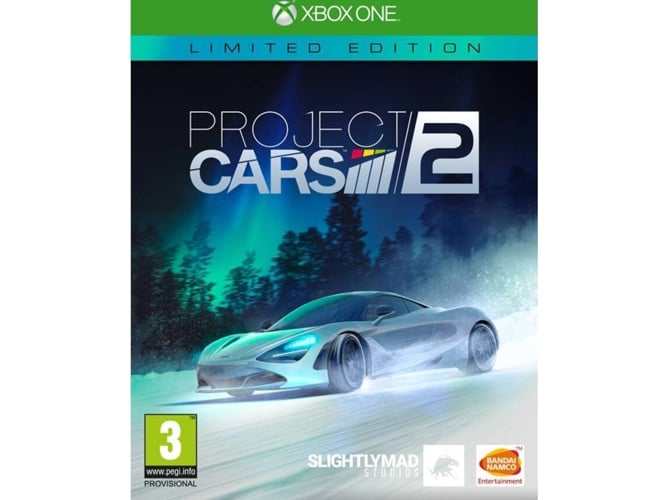 Jogo Xbox One Project Cars 2: Limited Edition (M18) Namco - Software de jogos de vídeo - xbox one, limited edition, m18