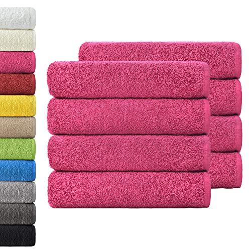 Toalha de Banho NATUREMARK (Algodão - Rosa) NatureMark - Toalhas de banho e panos de limpeza - algodão, macia, lavável, 600 g/m²