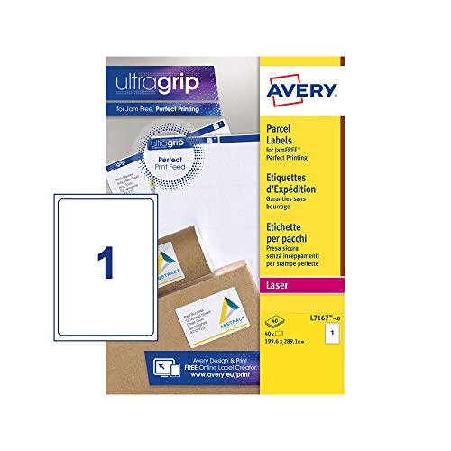Etiquetas para Endereços AVERY Z-Printable Avery Dennison - Etiquetas de envio - etiquetas, endereços, avery, z-printable