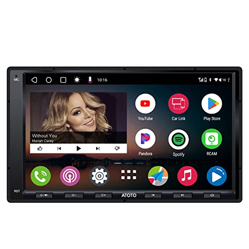 Autorrádio Android 2Din Atoto A6Pf Preto ATOTO - Aparelhos de áudio e vídeo para veículos e sistemas de painel - android, 2din, preto, tft touchscreen