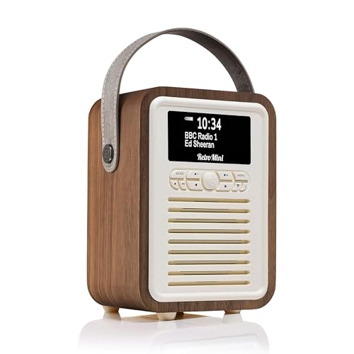Rádio VQ Retro Mini Digital Dab+/Dab com Bluetooth, FM e Função de Despertador VQ - Áudio - rádio, vq retro mini, digital dab+, bluetooth, fm, despertador