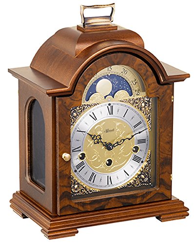 Relógio de Mesa FRANZ HERMLE SÖHN 22864-030340 Hermle - Relógios de mesa e prateleira - mecânico, westminster, horas e minutos, castanho