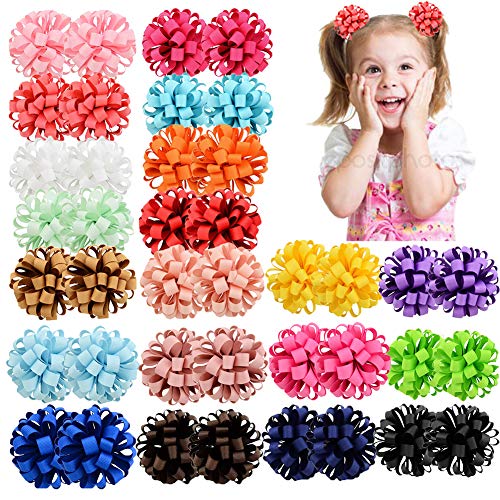 Elástico de Cabelo para Bebé 40 Unidades Choicbaby - Banho e corpo - 40 unidades, 20 cores, fotografias, uso diário