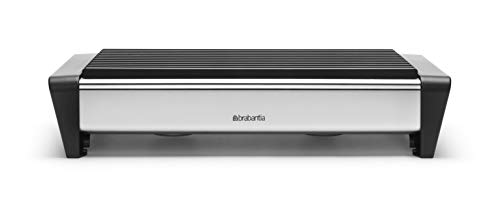 Braseiro de Chão BRABANTIA 477102 (Aço inoxidável - Preto) Brabantia - Eletrodomésticos de cozinha - 3 níveis, 6 pratos, resistência eléctrica, temperatura regulável