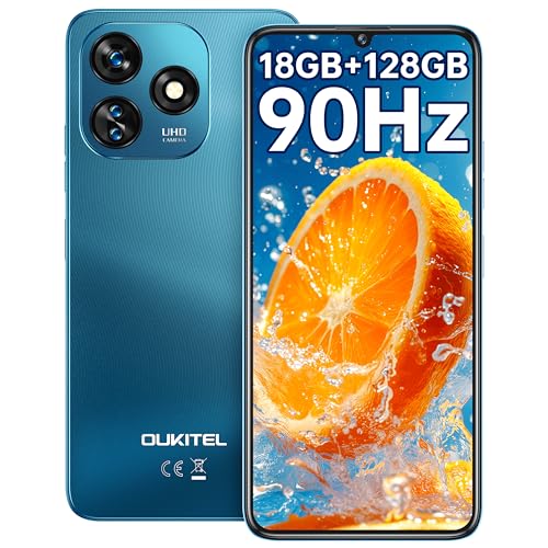 Smartphone OUKITEL C51 (6.8'' - 18 GB - 128 GB - Azul) OUKITEL - Telemóveis - 18 GB RAM, 128 GB interna, microsd, 5150 mAh, Android 11