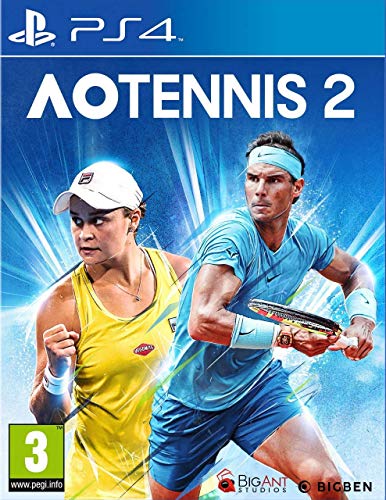 Jogo PS4 Ao Tennis 2 (Módulo de Subscrição) Bigben Interactive - Software de jogos de vídeo - ps4, ao tennis 2, módulo de subscrição, esportes, desporto