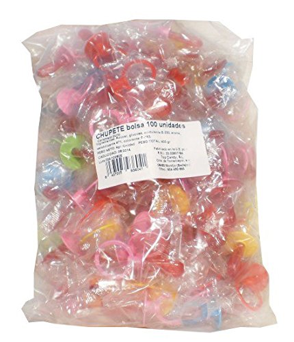 Chupeta Envolvida 100 Unidades (Recondicionado Como Novo) Top Candy - Doces e chocolate - chupeta envolvida, 100 unidades, recondicionado como novo, bolsa de 100 unidades, 400 gramas