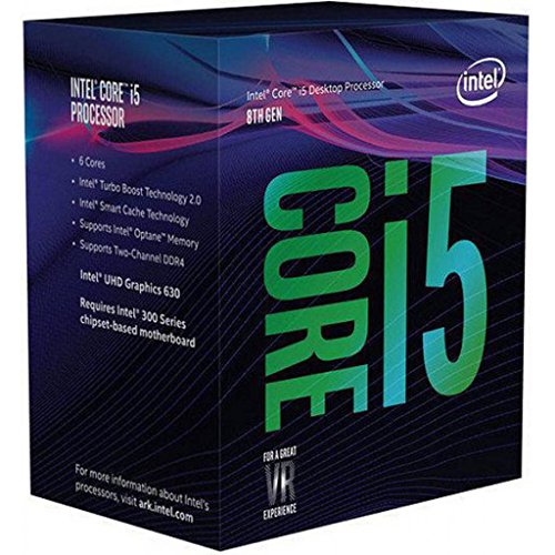 Processador INTEL-Core i5-8600K (Socket LGA1151 - Hexa-Core - 3.6 GHz) Intel - Processadores de computador - intel core i5-8600k, lga1151, hexa-core, 3.6 GHz, 12 mb