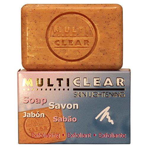 Sabonete Multiclear Exfoliante Aclarador 100 Gr MULTICLEAR - Sabonete em barra - exfoliante, aclarador, 100 g