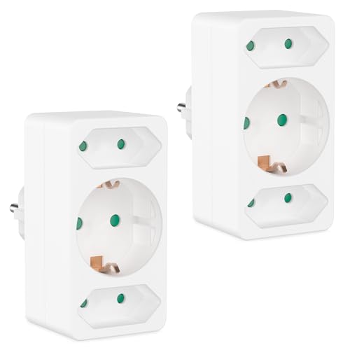 Extensão Elétrica BENON 2 Tomadas Brancas (2 m) Semexo - Tomadas e soquetes de energia - 2 tomadas, 2 m, prático, compacto