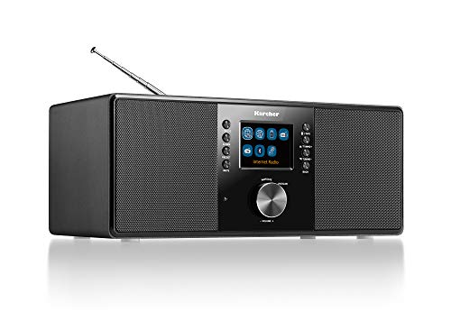 Kärcher DAB 7000I internet rádio Preto, Prateado Kärcher - Radios - internet radio, preto, prateado