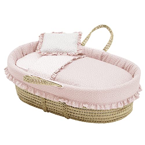 Berço CAMBRASS Liberty Rosa (Algodão - Rosa) R&J Cambrass, S.A. - Móveis para bebês e crianças pequenas - berço, liberty rosa, algodão, rosa
