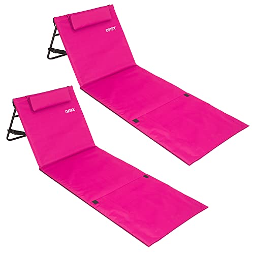 Estrelas de Praia Dobráveis 2 X 158 X 56 Cm Cor de Rosa DEUBA Deuba - Móveis de exterior - dobráveis, 15,8 cm, cor rosa