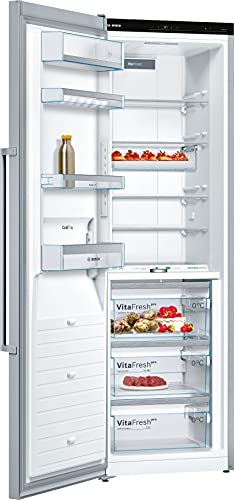 Frigorífico Combinado BOSCH KSF36PIDP (No Frost - 186 cm - 300 L - Inox) Bosch - Eletrodomésticos - 300 L, no frost, inox, 41 dB