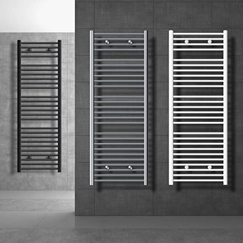 Radiador de Toalha ECD GERMANY 500x1200mm ECD Germany - Acessórios de banheiro - radiador, toalha, branco, plástico, 3 níveis