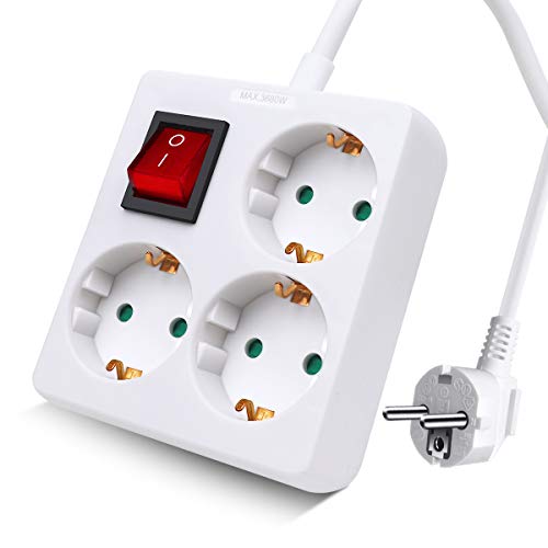 Extensão Elétrica STARTECH.COM EXTQUAD5M Branco EXTRASTAR - Fios e cabos elétricos - extensão elétrica, startech.com, extquad5m, branco
