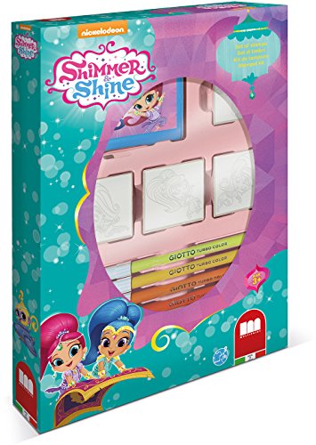 Kit de Carimbos para Crianças MULTIPRINT Shimmer & Shine Multiprint - Brinquedos - kit, carimbos, crianças, multiprint, Shimmer & Shine, bloco de selo