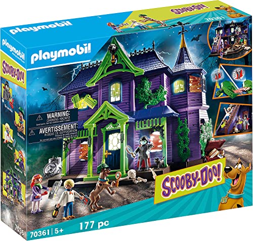 Playmobil Scooby-Doo - Mystère au Manoir - 70361 (Figurines et répliques) PLAYMOBIL - Conjuntos de brinquedos - scooby-doo, manoir, figuras
