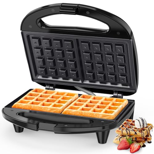 Máquina de Waffles SNAILAR Snailar (Aço Inoxidável) SNAILAR INC - Máquinas de waffle - aço inoxidável, fácil de limpar, pega integrada