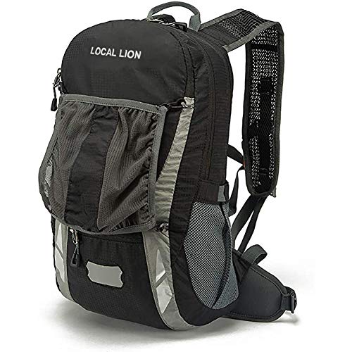 Mochilas de Ciclismo Local Lion (Preto - Poliéster - 22x10x29 cm) LOCAL LION - Mochilas - ciclismo, local lion, preto, poliéster