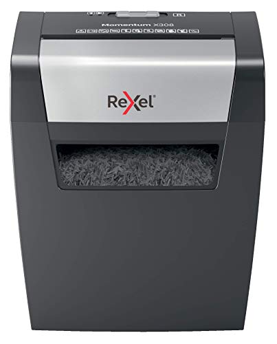 Destruidora REXEL Momentum X308 Cross shredding 30 folhas Rexel - Destruidoras de papel - 1,5 L, p-3, 30 folhas, botões