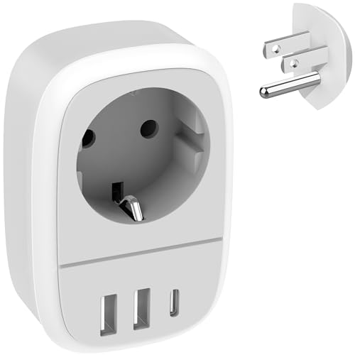 Adaptador de Viagem KETHANT 3 em 1 (USB - USB-C) THREE FIREBALLS LIMITED - Inversores de energia - 3 em 1, usb-c, portátil, transferência de dados