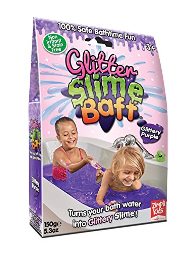 Slime Baff Bath Powder Purple 150G (Peluches, Poupées et Doudous) Glitter Slime - Massa de modelar e putty - bath powder, purple, 150g