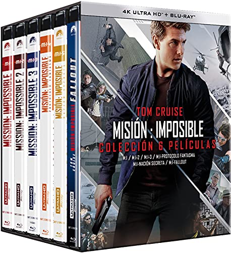 Blu-Ray Mission Impossible Seasons 1-6 (Edição em Espanhol) PARAMOUNT PICTURES - Dvds e vídeos - pack, 6 temporadas, edição em espanhol