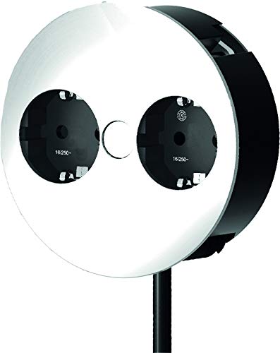Extensão Elétrica BACHMANN TWIST 2S 2AC outlet(s) 2m Preto Bachmann - Tomadas e soquetes de energia - extensão elétrica, bachmann twist 2s, 2 ac outlet, 2m preto