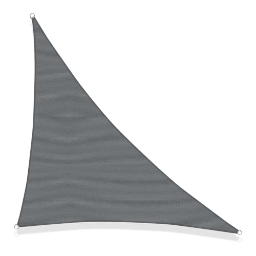 Guarda-Sol SUNNY GUARD Triangular (Cinzento - Poliéster - 400 x 400 x 565 cm) SUNNY GUARD - Guarda-sóis e toldos de exterior - proteção solar, poliéster, 400 x 400 cm, triangular