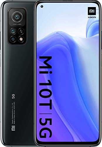 Smartphone XIAOMI Mi 10T 5G (6.67'' - 8 GB - 128 GB - Preto) Xiaomi - Telemóveis - Android 11, 6.67 polegadas, 8 GB RAM, 128 gb memória, LED flash