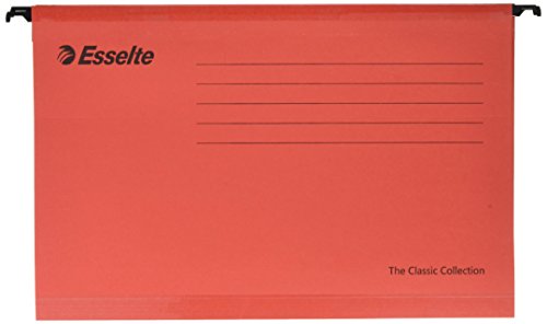 Arquivador de Parede ESSELTE 634011 (Vermelho) ESS - Pastas de arquivo - arquivador, parede, vermelho