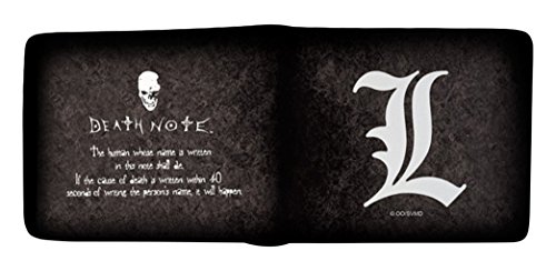 Portefólio L Death Note 10 x 15 cm ABYSTYLE ABYstyle - Bolsas - death note, L, vinil, resistente