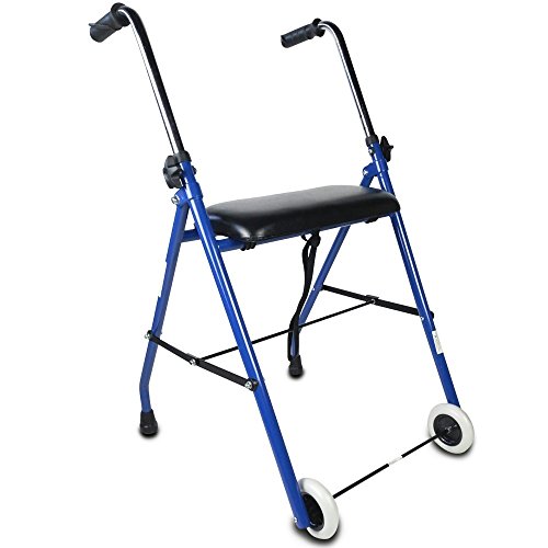 Andador MOBICLINIC Emérita (Azul - 68x42x86 cm) Mobiclinic - Andarilhos - 68x42x86 cm, pessoa idosa, ajustável, plegável