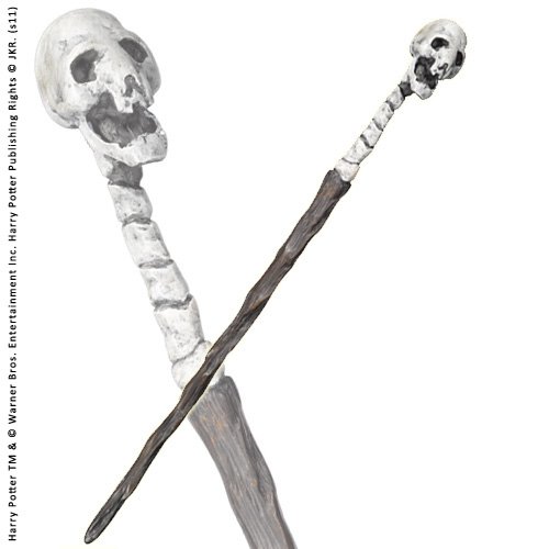 Varinha de brincar SPIN MASTER Harry Potter Noble Collection - Armas de brinquedo e acessórios - Harry Potter, mortifago calavera, 40 cm