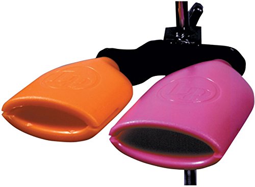 Agogó Plástico Duplo com Aço e Grelha LP-617 (Com Atache de Suporte) Latin Percussion - Percussão manual - agogo, plástico duplo, aço, grelha, LP-617