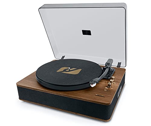 Gira-Discos MUSE MT-106 (Automático - 33 1/3 - 45) Muse - Gira-discos e leitores de vinil - automático, bluetooth, usb, RCA, altifalantes