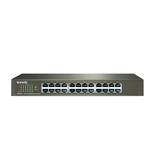Switch de rede tenda teg1024d não-administrado gigabit ethernet (10/100/1000) preto Tenda - Concentradores e comutadores - gigabit, ethernet, preto