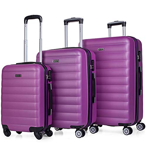 Conjunto de Malas ITACA Rígida (35/70/100L - Roxo) ITACA - Malas - 35L, 70l, 100l, roxo