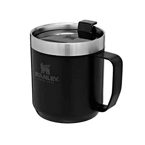 Copo para café STANLEY Classic Legendary Camp Mug STANLEY - Porta-alimentos e bebidas - preto, aço inoxidável