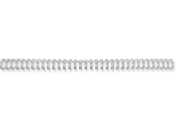 Argolas de Encadernação FELLOWES 5340306 Fellowes - Pentes e espiras de encadernação - 100 argolas, 6 mm profundidade, prateado, 35 folhas
