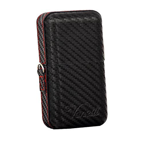 Caixa de Armazenamento para Cartões de Credito VONETTI Alpha Shield Preto Tessitura Holdings - Bolsas para depósito de dinheiro - anti-furto, proteção, fácil de usar, universal
