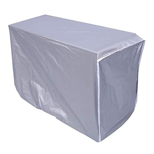 Capa de Proteção para Ar Condicionado EXTERIOR WWLEIHUO - Acessórios para ar condicionado - poliéster, prata, exterior