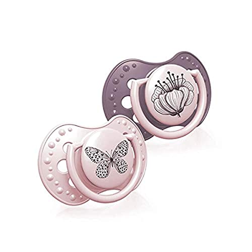 Chupetas LOVI Silicone (Rosa - 2 Un) Canpol Sp. z o.o. - Cuidados com a higiene oral - silicone, rosa, 2 unidades