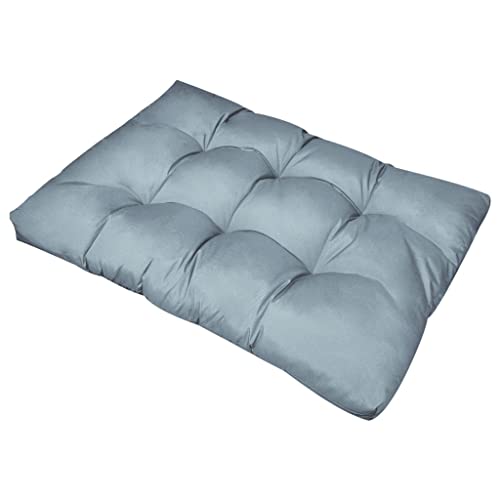 Almofada para Cadeira VidaXL 120X40cm Cinzento (Recondicionado Como Novo) vidaXL - Almofadas - almofada, cadeira, vidaxl, 120x40cm, cinzento