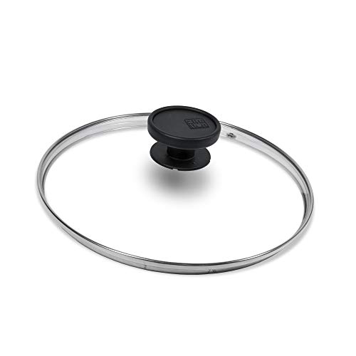Tampa para Panela Alluflon Vidro 28 Cm 400100 Alluflon spa - Tampas para panelas e frigideiras - vidro, preto, 28 cm