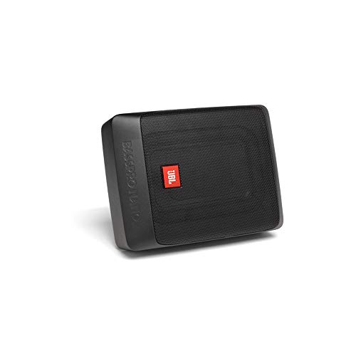 Coluna Auto JBL Bass Pro Nano - Preto (Colunas) JBL - Subwoofers para veículos a motor - subwoofer, compacto, gravidade profunda, alumínio liso