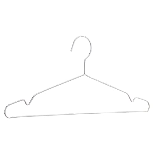 Suporte para Roupeiro AMZBASICS (Aço Inoxidável) Amazon - Cabides - aço inoxidável, preto, prateado, 1 kg