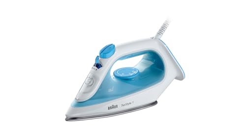 Ferro a Vapor BRAUN Texstyle 1 SI 1050 BL De'Longhi - Ferros de engomar - branco, 2000 W